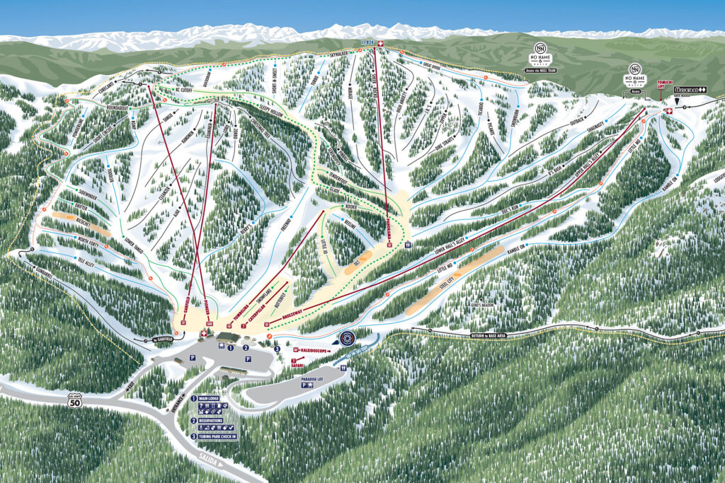 Monarch Mountain Colorado Ski Area