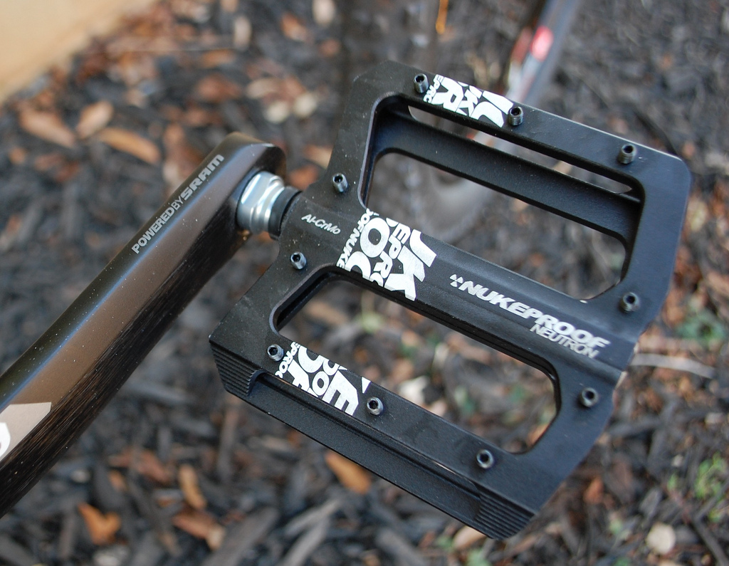 Mountain Biking Flat Pedals