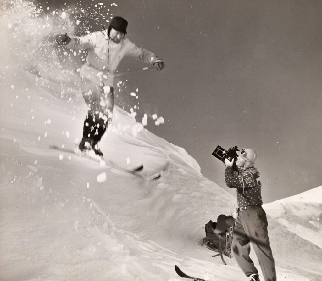 photographer and skier